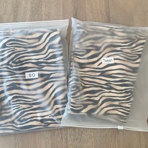 One Size and Tween Animal Print Matching Leggings